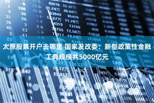 太原股票开户去哪里 国家发改委：新型政策性金融工具规模共5000亿元